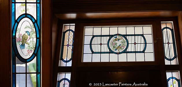 Residential Heritage House Leadlight Glass Art