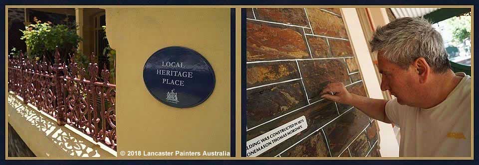 Heritage Painters Adelaide Heritage Projects